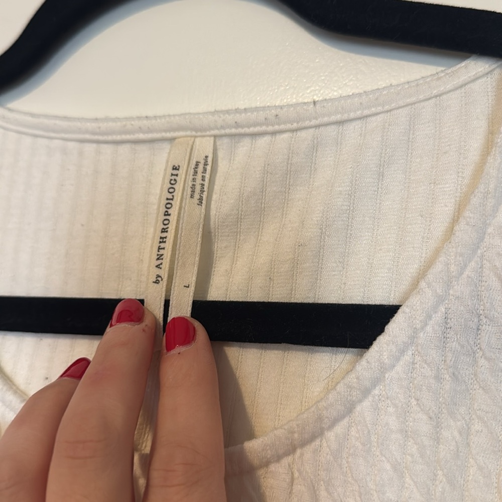 Comfy white anthro top - Picture 2 of 4